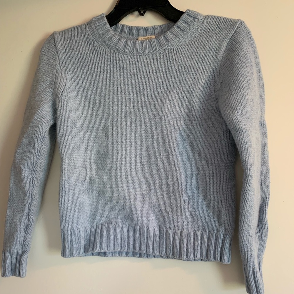 Powder Blue J Crew Sweater